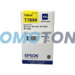 EPSON T7894 C13T789440 YELLOW INK - 4000 PAGES FOR WORKFORCE PRO WF-4630