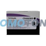 LEXMARK C544X1KG BLACK TONER - 6000 PAGES FOR C-544N