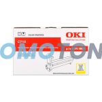 OKI 43913805 YELLOW DRUM - 15000 PAGES FOR C-710DN