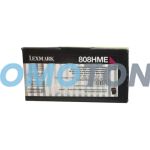 LEXMARK 808HME 80C8HME MAGENTA TONER - 3000 PAGES FOR CX-410DE