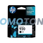 HP 920 CD971AE BLACK INK - 420 PAGES FOR OFFICEJET 6000