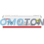 CANON 716 1977B002 YELLOW TONER - 1500 PAGES FOR I-SENSYS LBP-5050