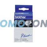 BROTHER TC TC-291 BLACK ON WHITE TAPE CASSETTE FOR PT-10