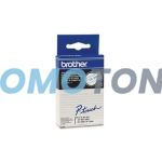 BROTHER TC TC-203 BLUE ON WHITE TAPE CASSETTE FOR PT-10