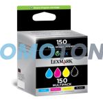 LEXMARK 150 14N1910E CMYK INK - 200 B/W PAGES FOR PRO 715