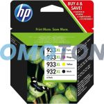 HP 932XL 933XL C2P42AE CMYK INK - 2475 COLOR PAGES FOR OFFICEJET 6100 E-