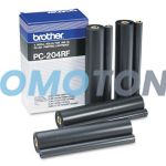 BROTHER PC-204RF BLACK THERMAL TRANSFER RIBBON - 1680 PAGES FOR FAX 1010