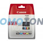CANON PGI-550XL CLI-551 6509B013 CMYK INK - 998 COLOR PAGES FOR PIXMA IP7250