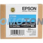 EPSON T5802 T580 T580200 CYJAN TUSZ - 245 STRON DO STYLUS PRO 3800