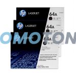 HP 64A Toner Black 3 Pack