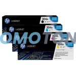 HP 304A Toner CMYK Pack of 4