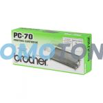 BROTHER PC70 CZARNY TAŚMA - 144 STRON DO FAX T72