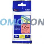 BROTHER TZE-431 CZARNY NA CZERWONYM KASETA Z TAŚMĄ DO GL-100