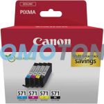 CANON CLI-571 0386C008 CMYK TUSZ - 398 B/W PAGES DO PIXMA MG5740