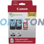 CANON PG-510 CL-511 2970B017 CZARNY / KOLOR TUSZ - 244 COLOR PAGES DO PIXMA IP2702