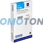 EPSON T04B2 C13T04B240 CYJAN TUSZ - 4600 STRON DO WORKFORCE PRO WF-C8190D3TWC