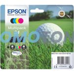 EPSON 34 C13T34664010 CMYK TUSZ - 1250 STRON DO WORKFORCE PRO WF-3725DWF
