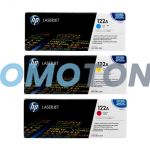 HP 122A Toner CMY Pack of 3