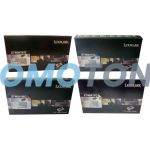 Lexmark X746 Toner CMY and High Yield Black Pack of 4