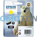 EPSON 26XL C13T26344010 ŻÓŁTY TUSZ - 700 STRON DO EXPRESSION PREMIUM XP-520
