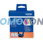 BROTHER LC-521VAL CMYK TUSZ - 500 B/W PAGES DO DCP-J1260W
