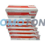 Oki C3400 Toner and Drum Black Pack of 6