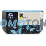 HP 80 C4848A ŻÓŁTY TUSZ - 4400 STRON DO DESIGNJET 1050C