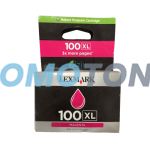 LEXMARK 100XL 14N1070E MAGENTA TUSZ - 600 STRON DO GENESIS S815