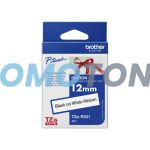 BROTHER TZE-R231 CZARNY NA BIAŁYM KASETA Z TAŚMĄ DO GL-100