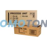 Kyocera Mita TK-100 Toner and PU-100 Process Unit Black Pack of 2