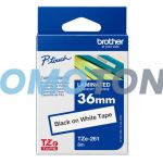BROTHER TZE-261CIV CZARNY NA BIAŁYM TAŚMA P-TOUCH DO PT-3600