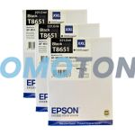 Epson T8651 Ink Cartridge Black Pack Of 3