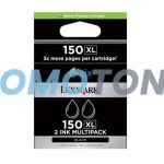 LEXMARK 150XL 14N1813E CZARNY TUSZ - 1500 STRON DO PRO 715