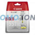 CANON CLI-551XL 6446B004 ŻÓŁTY TUSZ - 715 STRON DO PIXMA IP8750