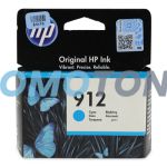 HP 912 3YL77AE CYAN TINTE - 315 SEITEN FÜR OFFICEJET 8010E
