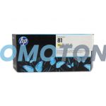 HP 81 C4953A GELB TINTE - 1000 SEITEN FÜR DESIGNJET 5000 42INCH