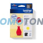 BROTHER LC-121 LC-121Y GELB TINTE - 300 SEITEN FÜR DCP-J132W