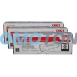 Oki C5650 Toner Cartridge Black 3 Pack