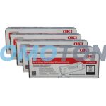 Oki C5650 Toner Cartridge Black 5 Pack