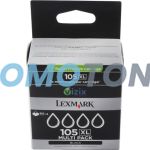 LEXMARK 105XL 14N0845 SCHWARZ TINTE - 2040 SEITEN FÜR PINNACLE PRO901