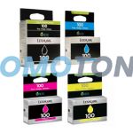 Lexmark 100 Ink CMYK Pack of 4