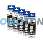 Epson 101 Ink Bottle Black Pack Of 5