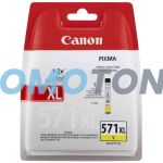 CANON CLI-571XL 0334C004 GELB TINTE - 375 SEITEN FÜR PIXMA MG5740