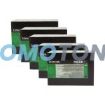 Lexmark 702X Toner Black 5 Pack