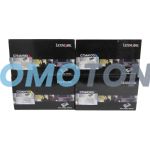 Lexmark C734 Toner CMYK Pack of 4