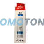 CANON GI-43 4672C001 CYAN TINTE - 3800 FOTOS FÜR PIXMA G540