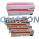 Oki C8600 Toner and Drum Black Pack of 5