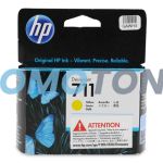 HP 711 CZ132A GELB TINTE FÜR DESIGNJET T100 24-IN