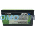 LEXMARK 802XC 80C2XC0 CYAN TONER - 4000 SEITEN FÜR CX-510DE MFP