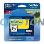 BROTHER TZE-661 SCHWARZ AUF GELB P-TOUCH BAND FÜR PT-3600